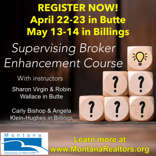 Supervising Broker Enhancement Courses Image